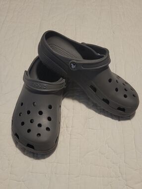 CROCS Gray Unisex Clog Sole (M9/W11)